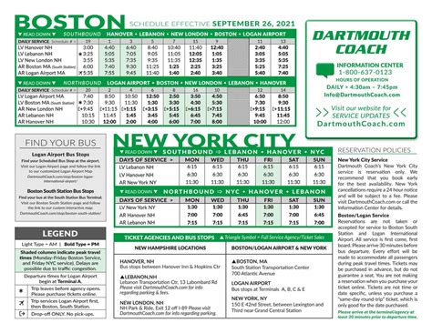 dartmouth shuttle schedule.